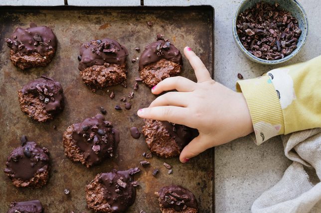 Nötkakor med choklad -paleo, vegan glutenfritt Nötkakor med choklad -paleo, vegan glutenfritt