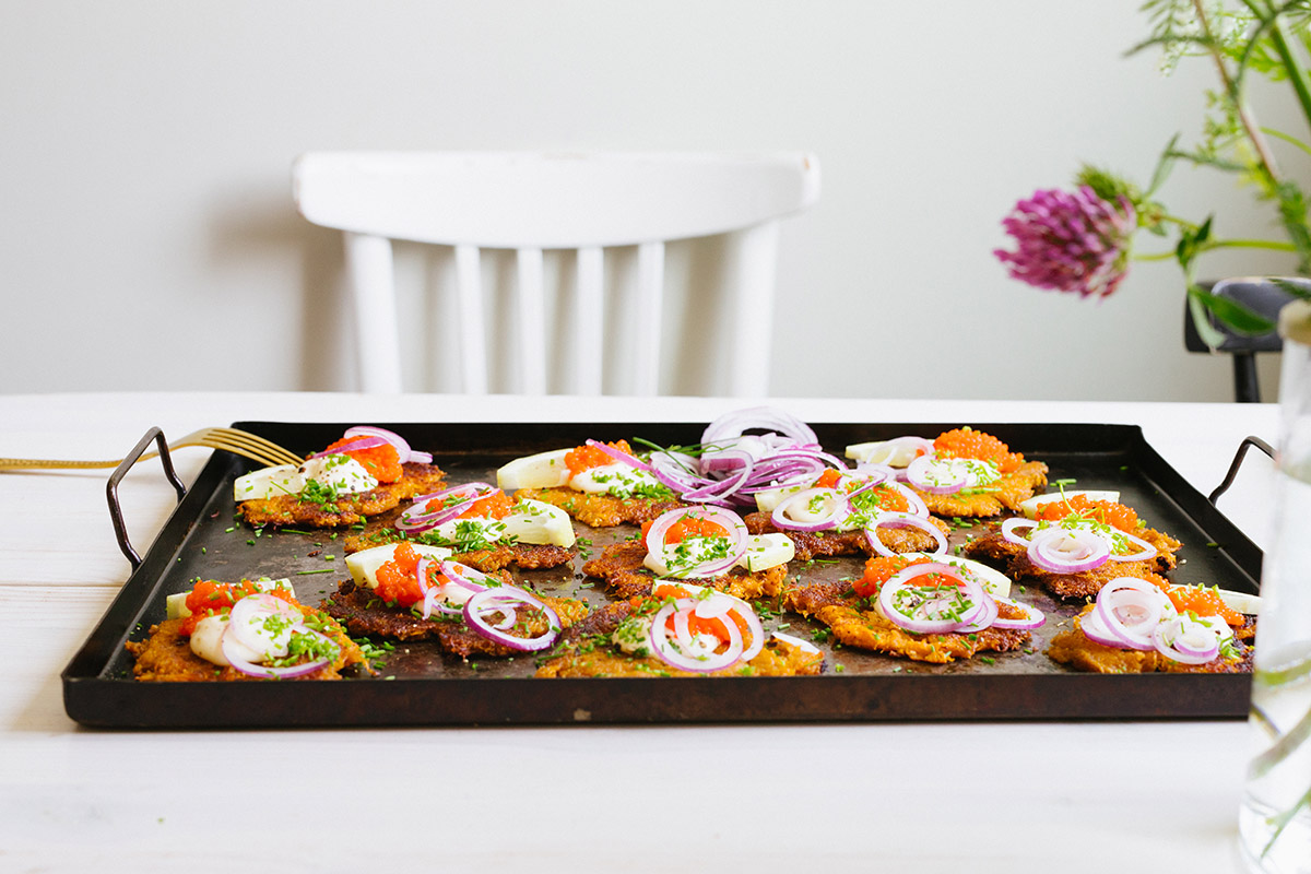 råraka med sötpotatis vegan