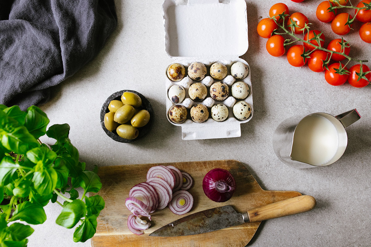 Ingredienser till glutenfri paj