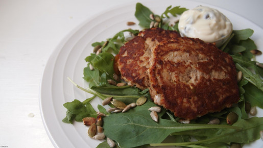 Tonfiskbiffar med ingefära och chili