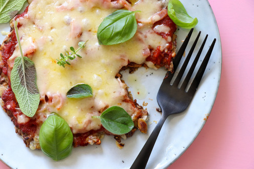 knäckepizza LCHF