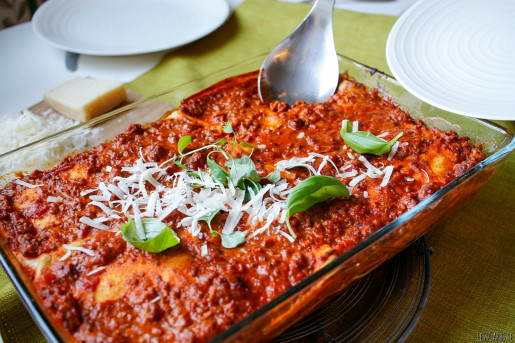 Lesscarbs lasagne